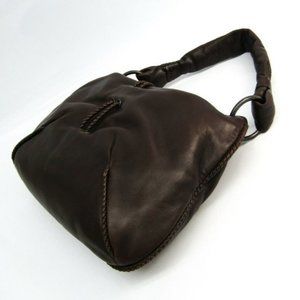 Bottega Veneta 131692 Women's Leather Shoulder Bag